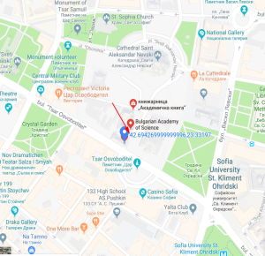 google map of the address