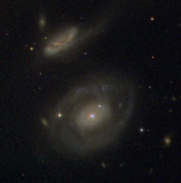 Galaxies NGC 7469 and IC 5283
