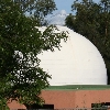 Popocatepetl steaming above dome of
Tonantzintla Schmidt
