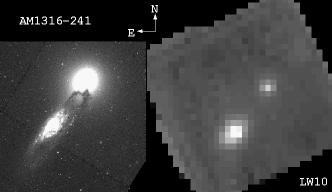 AM1316-241 ISO and HST data