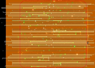 Setting up GMOS aperture mask on Abell 851