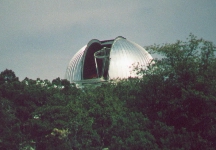 Hiltner dome by moonlight
