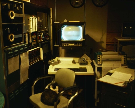 Mt. Lemmon console and observing assistant