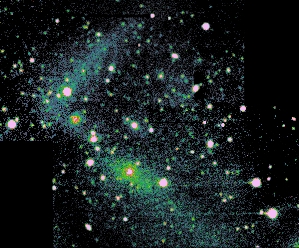 Dogleg jet of NGC 1097