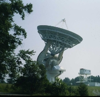 NRAO 43-meter telescope in action